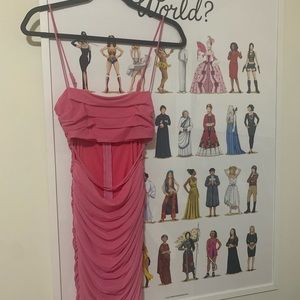 Hello Molly, pink dress; size 6/XS; NWT